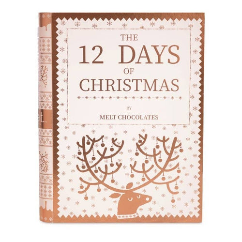 Luxury Chocolate Advent Calendar The 12 Days Of Christmas - Front & Company: Gift Store