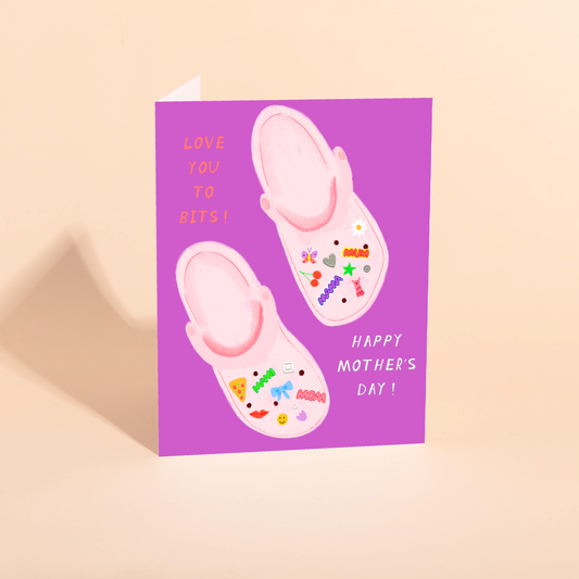 I LOVE YOU 2 BITS - Mothers Day Card