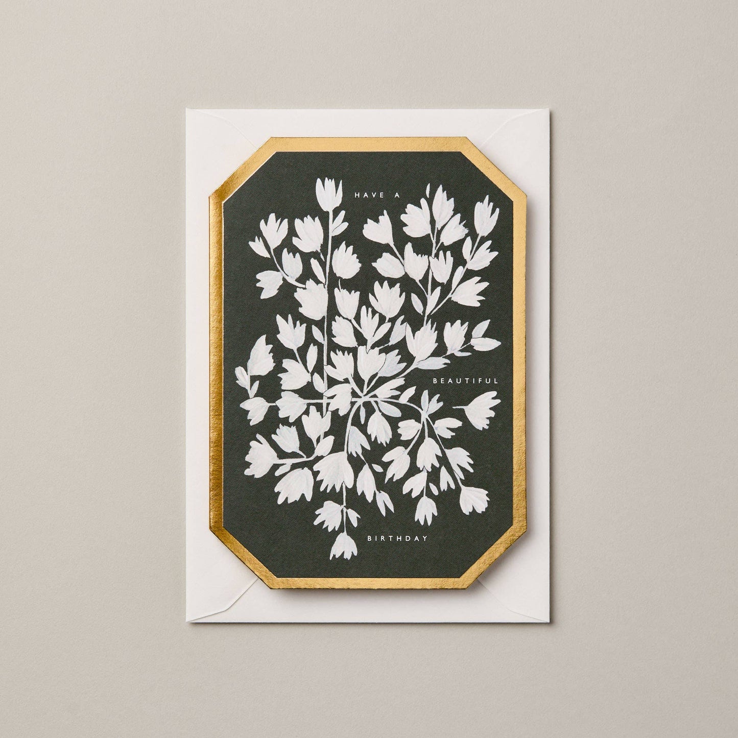 HAVE A BEAUTIFUL BIRTHDAY DIE CUT CARD