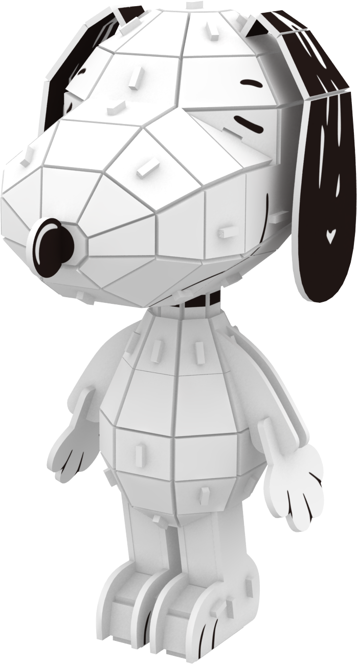 Peanuts 3D Puzzle - Snoopy