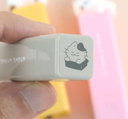 Nyangnyang Mini Stamp  Cute Cat-Themed Stamps