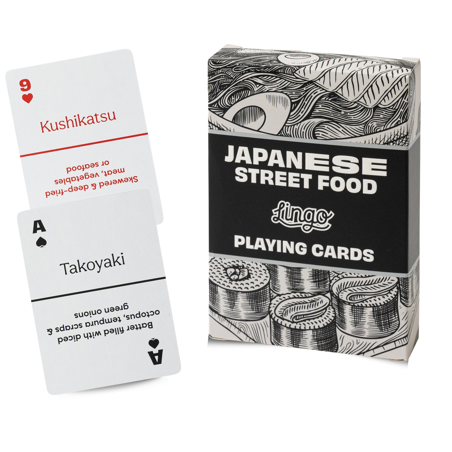 Japanese Street Food Playing Cards