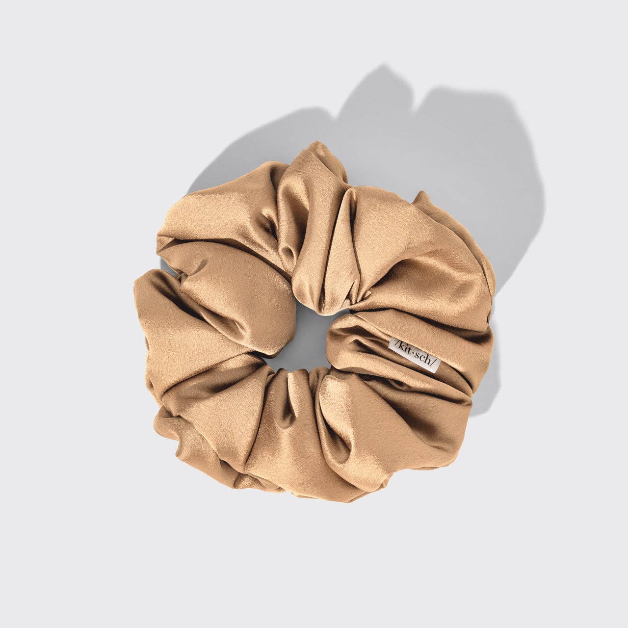 Pillow Scrunchies in Satin 4pc - Blush