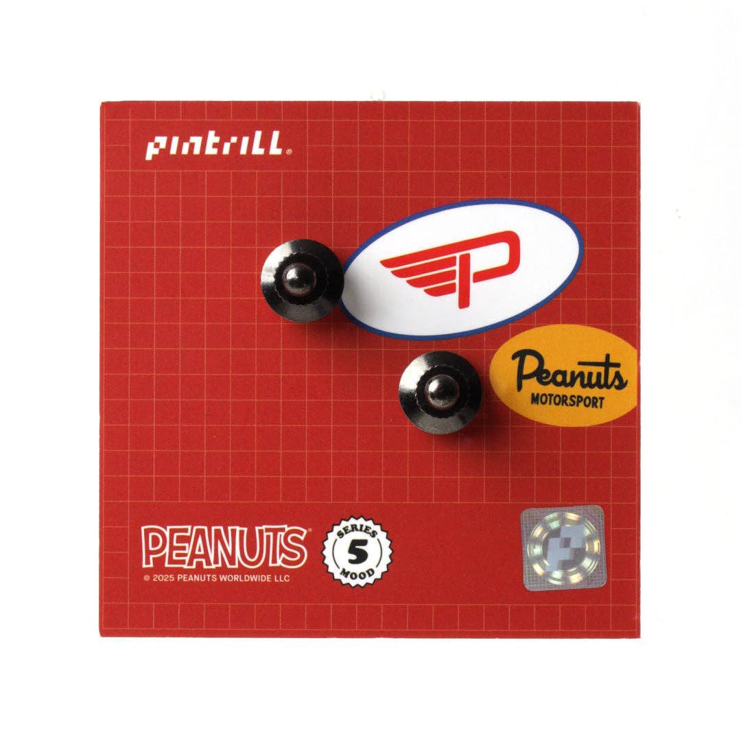 Peanuts Raceway Pin Set