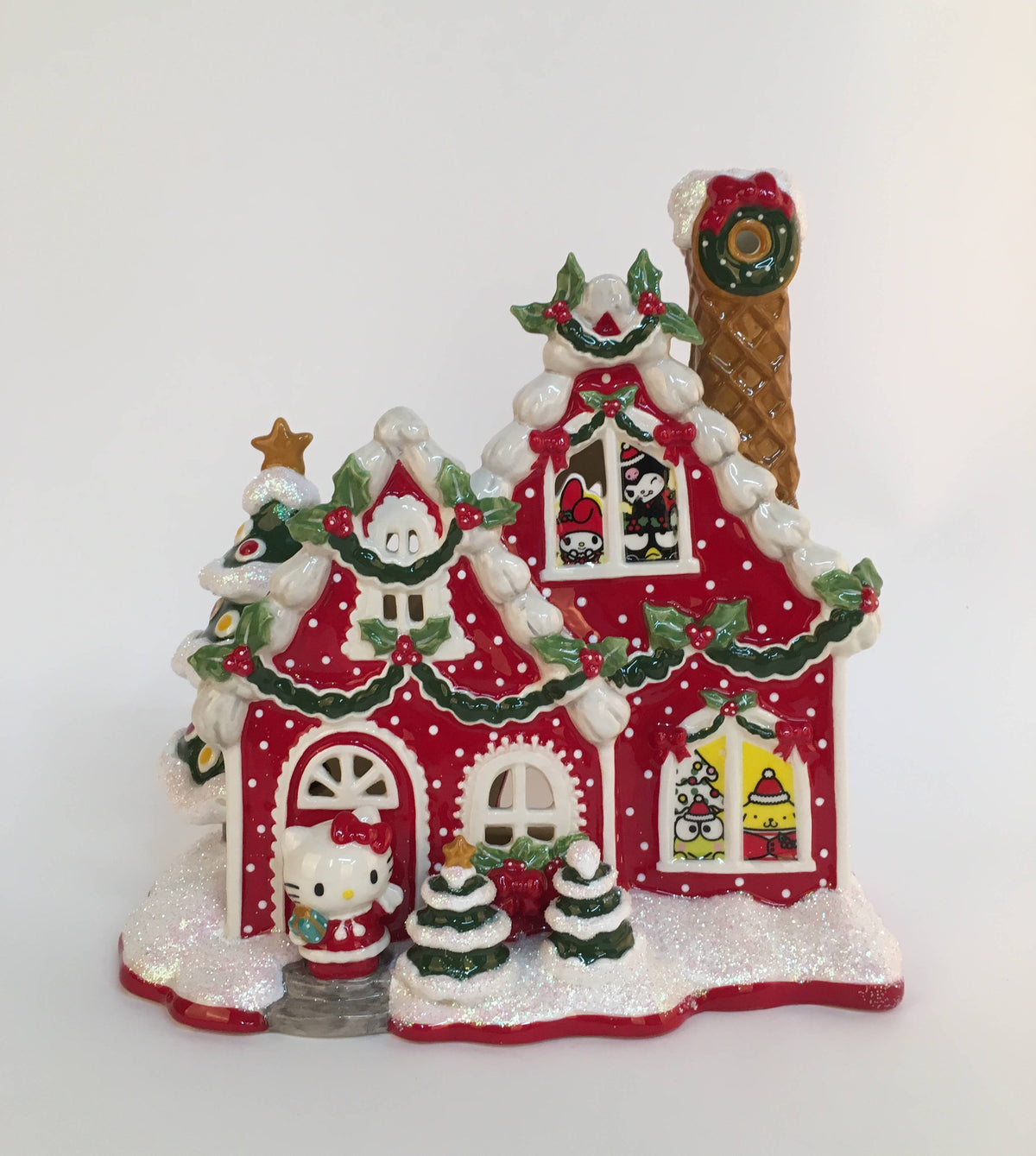 Hello Kitty And Friends Red Candle House