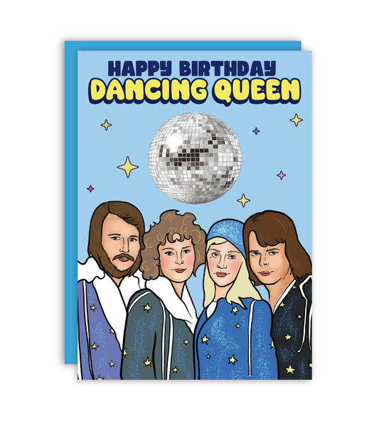 Happy Birthday Dancing Queen Greeting Card