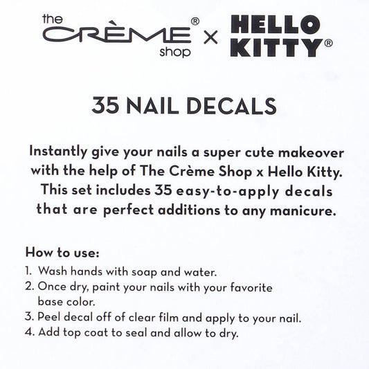 THE CREME SHOP X HELLO KITTY 35 NAIL DECORATIO, HKND 7122 P