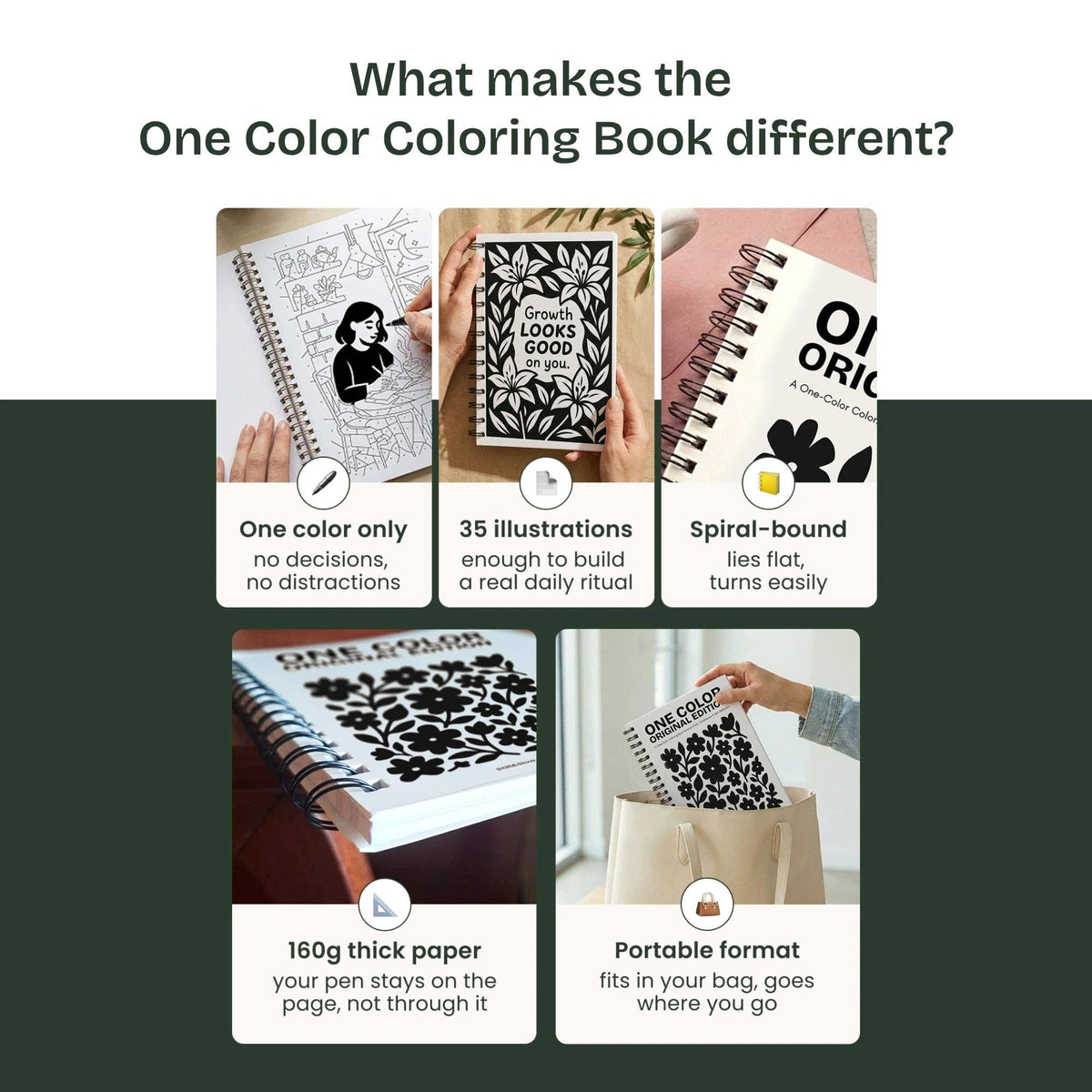 One Color Coloring Book - Original Edition