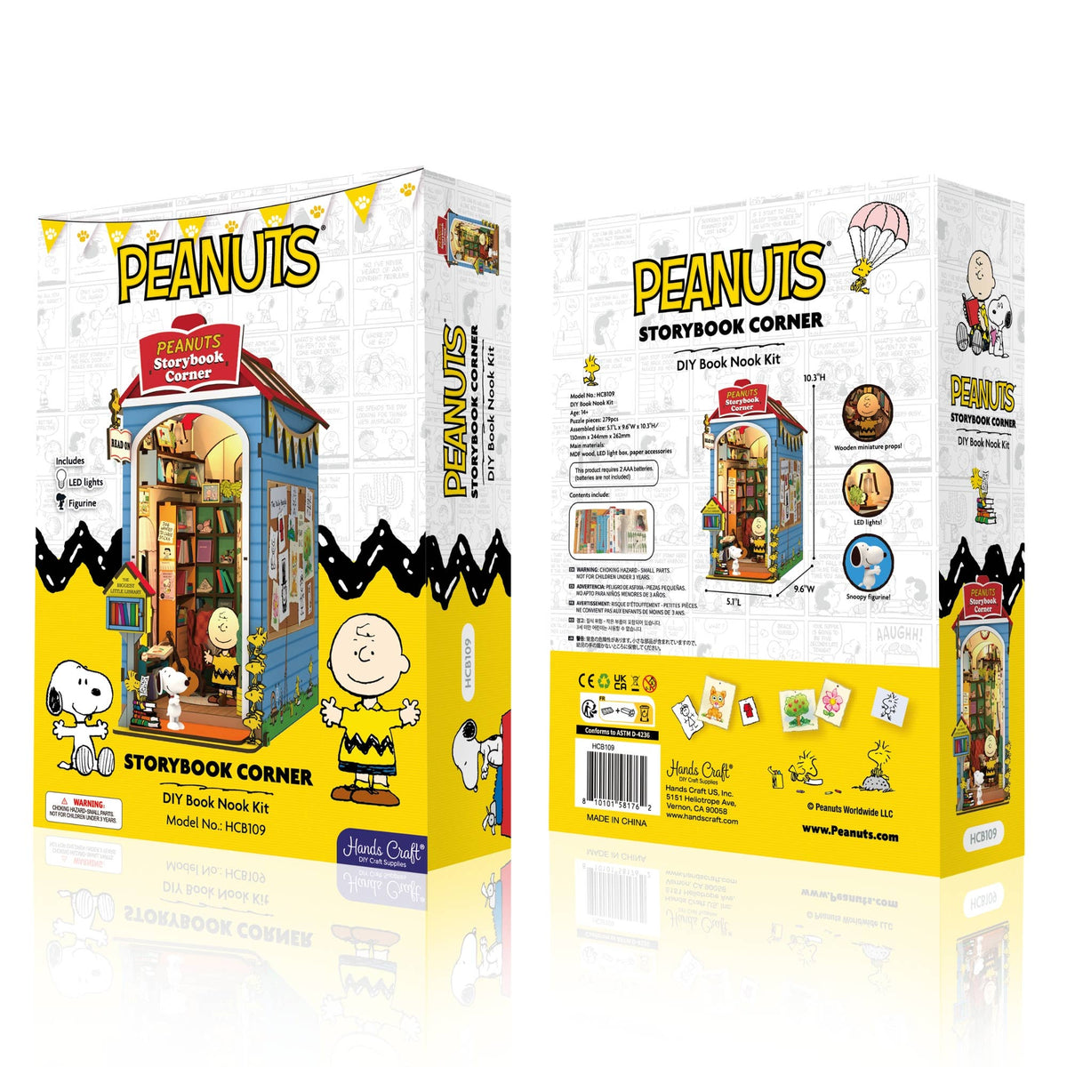 Peanuts Storybook Corner - DIY Book Nook Kit