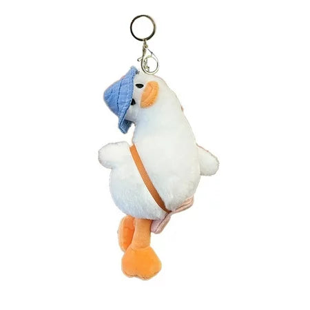 Tilted Head Duck Key Charm