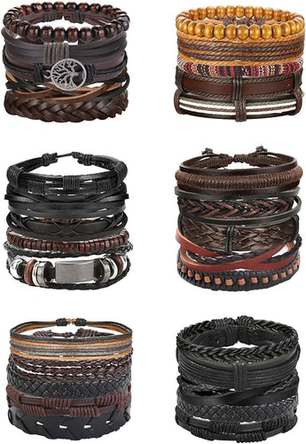 Leather or beaded or Braided bracelet - Front & Company: Gift Store