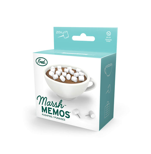 Marsh MEMOS Push PINS, Assorted - Front & Company: Gift Store