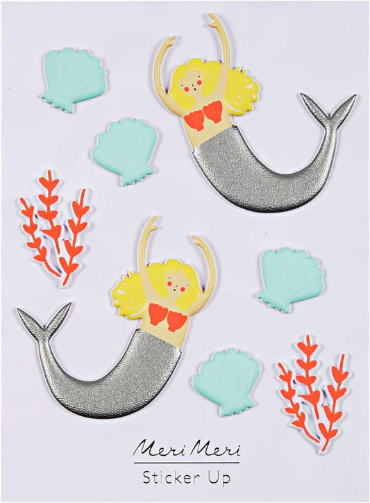 Meri Meri  Mermaid Puffy Stickers