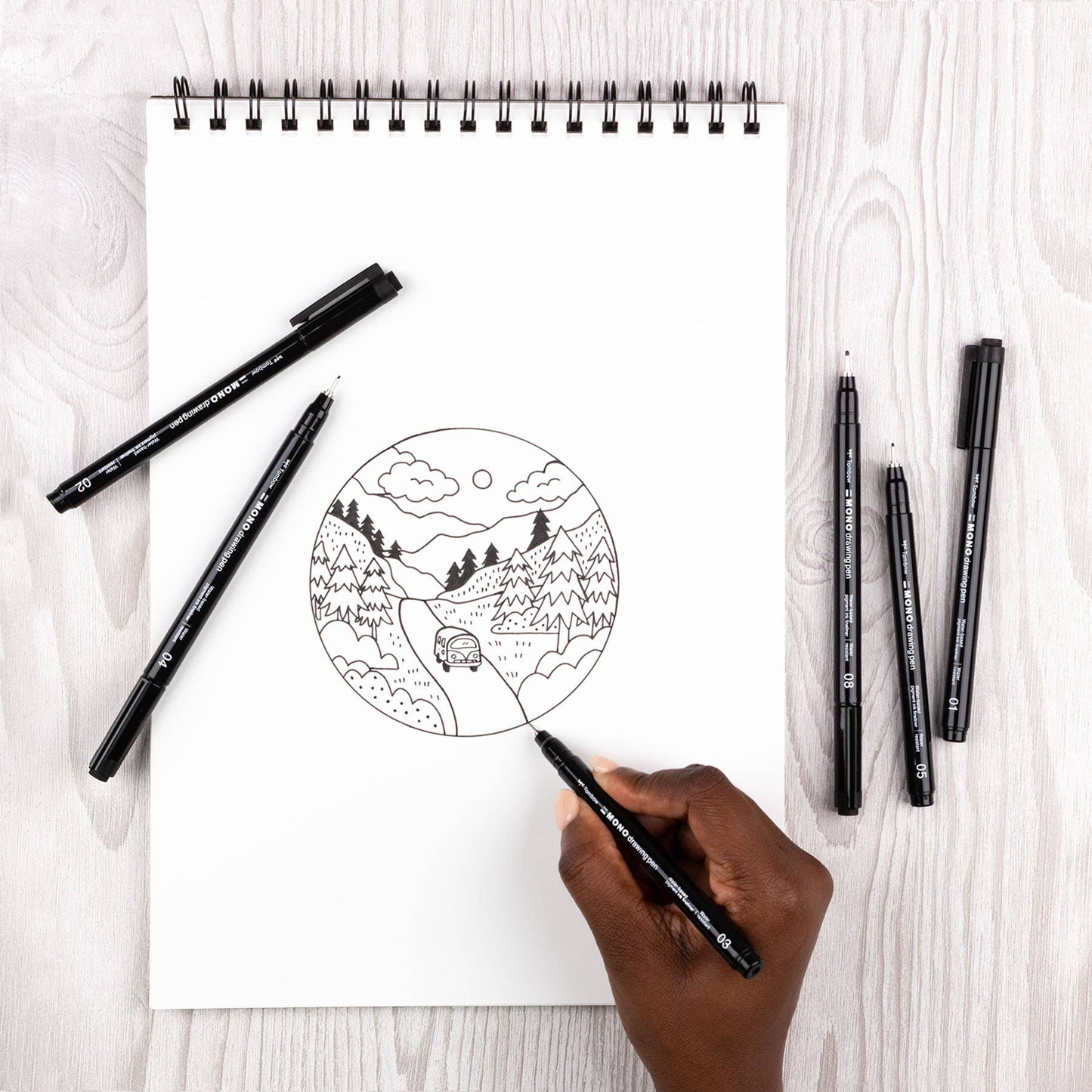 MONO Drawing Pens - Open Stock