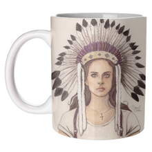 Load image into Gallery viewer, Mugs &#39;Lana Del Rey IV&#39; by Daniel Cash
