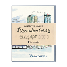 Load image into Gallery viewer, Vancouver Skyline - Accordion Card
