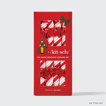 Load image into Gallery viewer, Elf x kitsch Satin Heatless Set- Candy Cane
