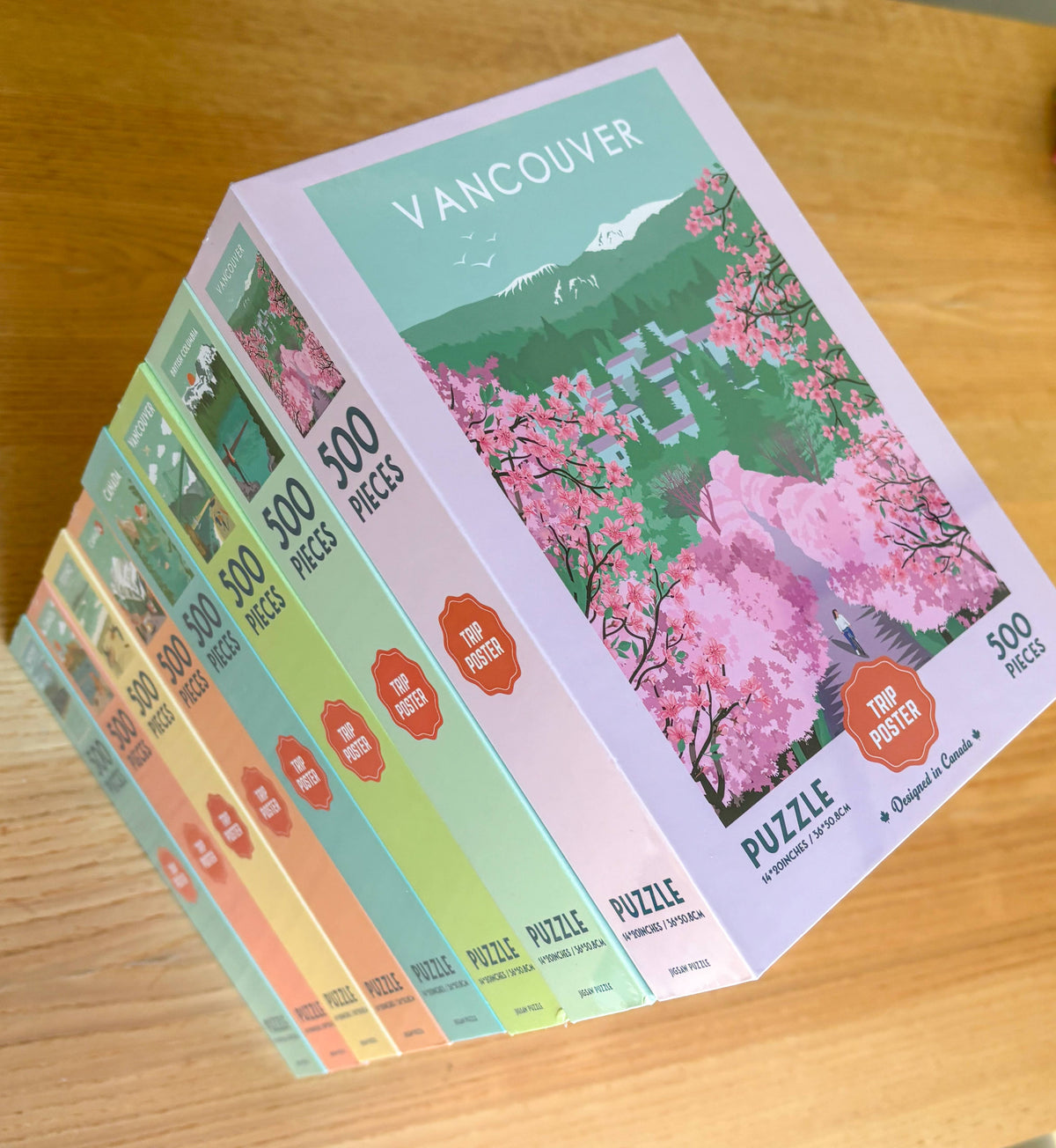 PUZZLES: VANCOUVER (2 DESIGNS) & TOFINO