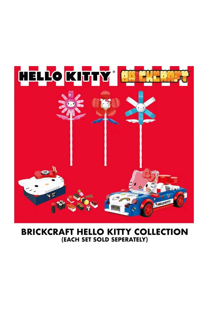 Brickcraft Hello Kitty Flower Build Set