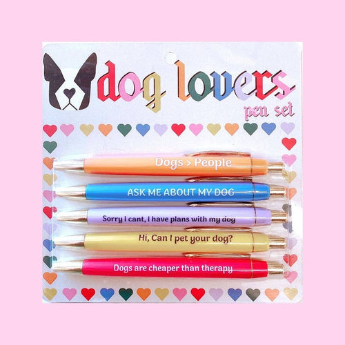 Dog Lovers Pen Set - Front & Company: Gift Store