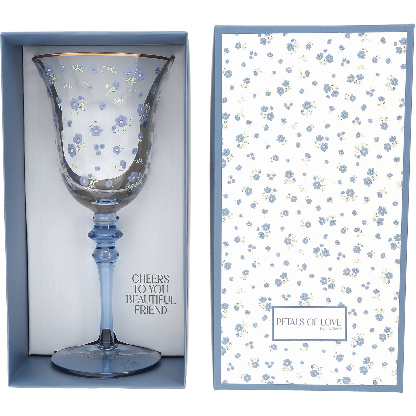 Beautiful Friend - Gift Boxed 11 oz Wine Glass