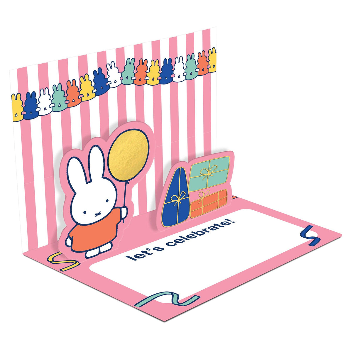 Miffy Dreamy Petals Mini Pop-Up Note Cards