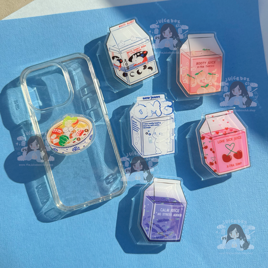 Cute Kawaii Phone Grips, Asian inspired and KPOP