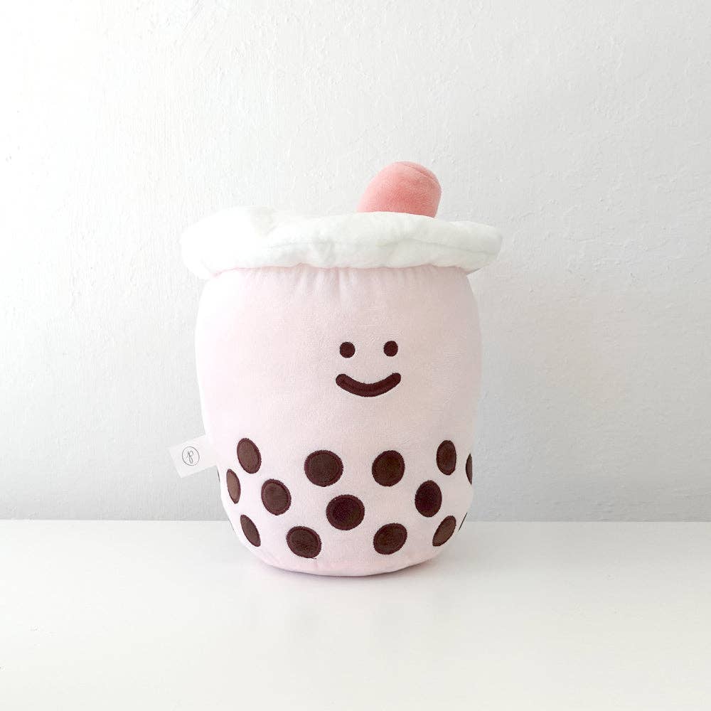 Valentine's Strawberry Boba Plushie