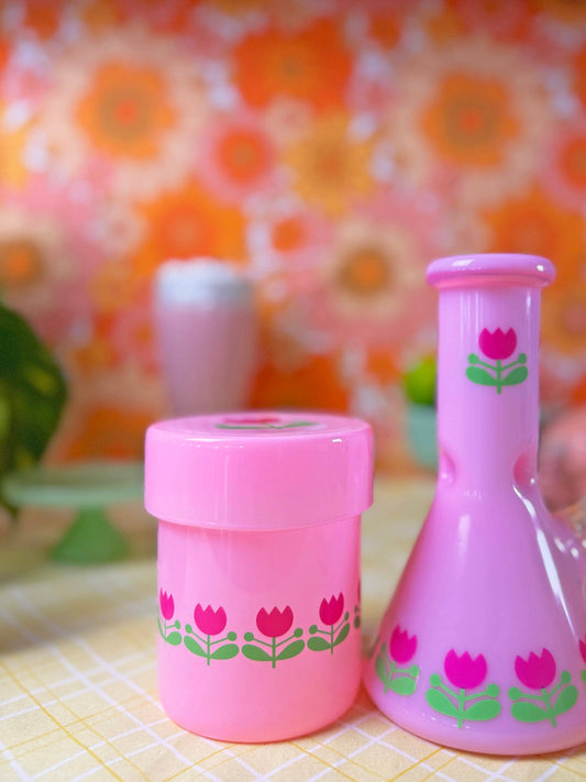 Atomic Tulip Jar