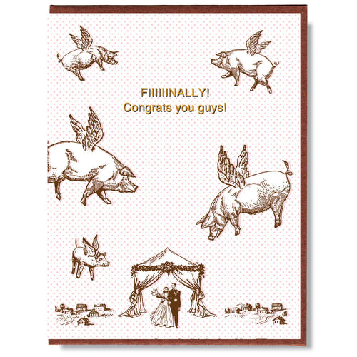 Congrats You Guys! Card - Front & Company: Gift Store