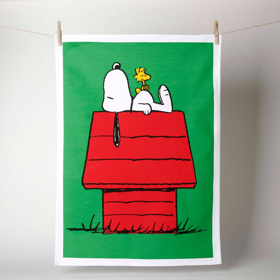 Peanuts Home Tea Towel