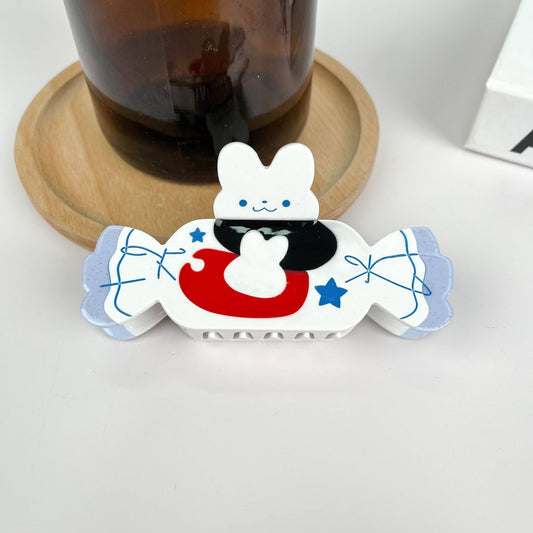 Rabbit Candy Hair Clip