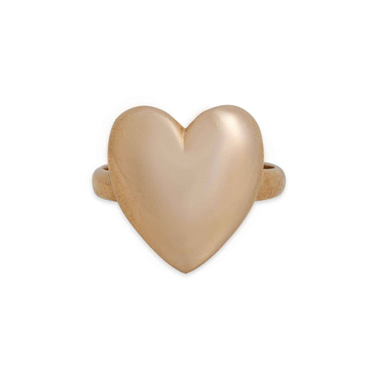 Bronze Heart Ring