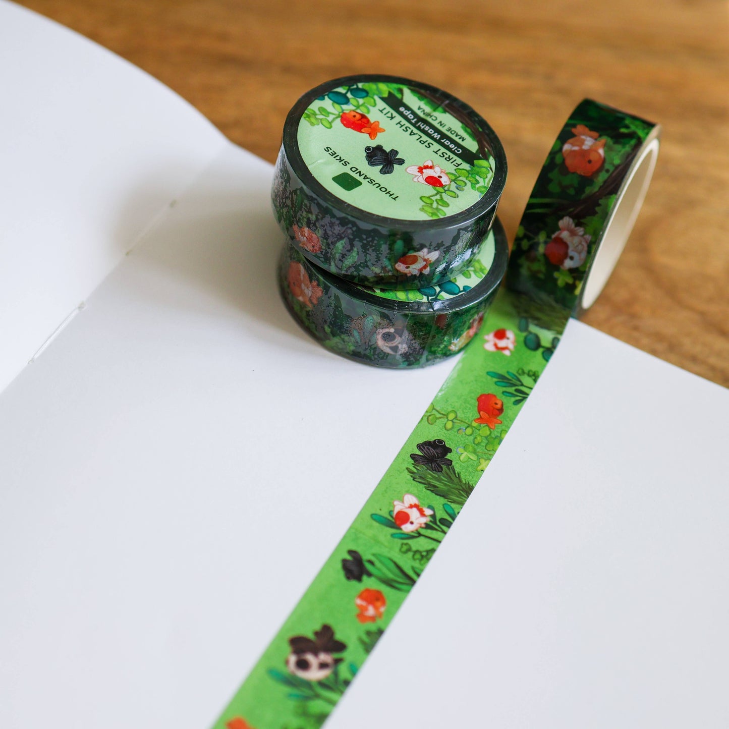 PET Tape (Transparent) First Splash Kit - Goldfish