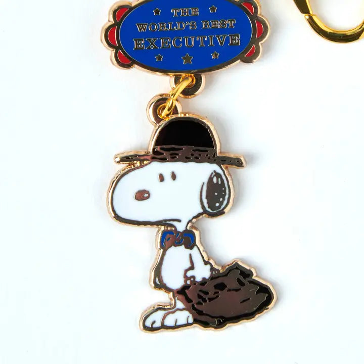 Peanuts World's Best Keyring Executive