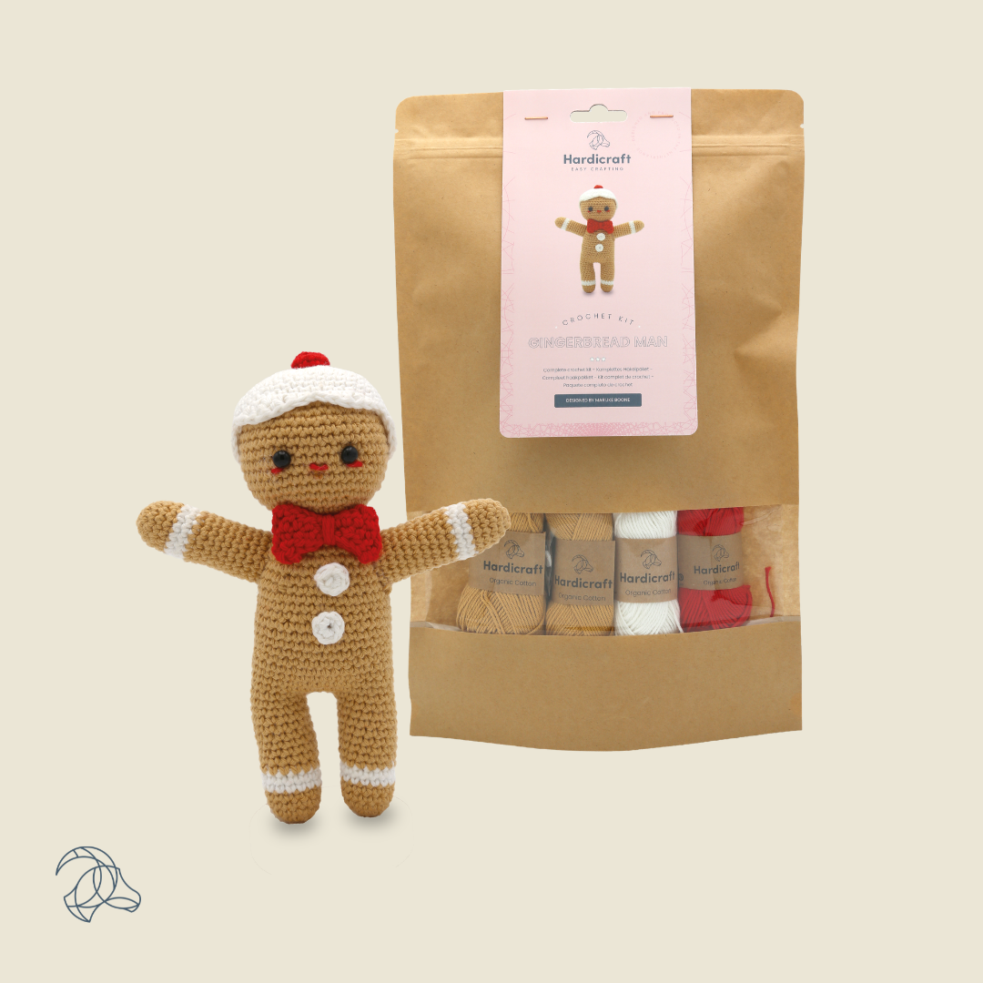 DIY Crochet Kit - Gingerbread Man