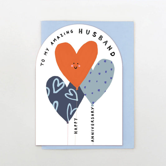 RI19 - Husband Anniversary Hearts