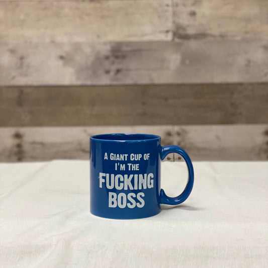 Giant Mug I'M The Fucking Boss