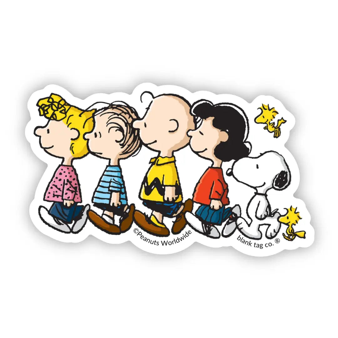 Peanuts® Waterproof Sticker - Peanuts Gang