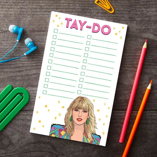 Taylor Tay-Do List Notepad - Front & Company: Gift Store