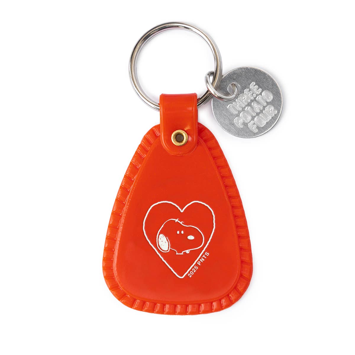 3P4 x Peanuts® - Snoopy Heart Saddle Keychain
