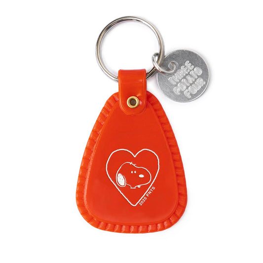 3P4 x Peanuts® - Snoopy Heart Saddle Keychain