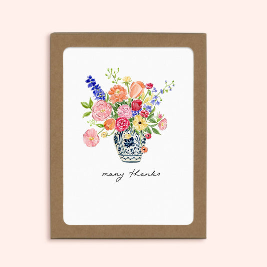 Many Thanks Greeting Card