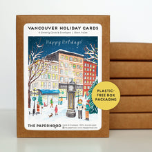 Load image into Gallery viewer, Vancouver Gastown Holiday Cards
