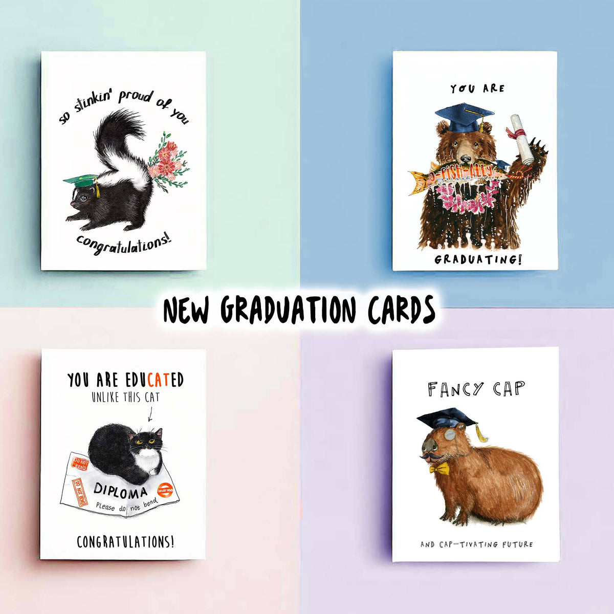 Thumb Up Grad - Funny Graduation Card