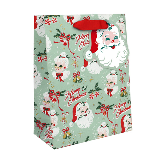 Mr & Mrs Claus Medium Gift Bag