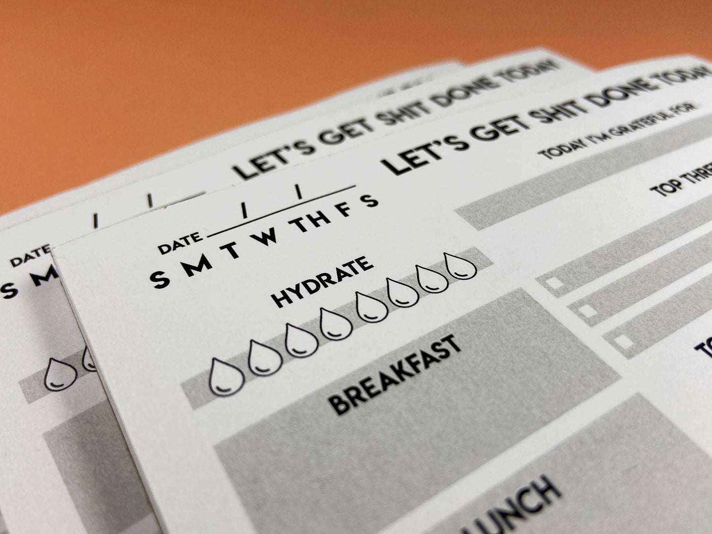 Stationery - Shit List - Daily Planner
