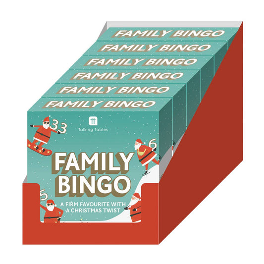 Christmas Family Bingo Game
