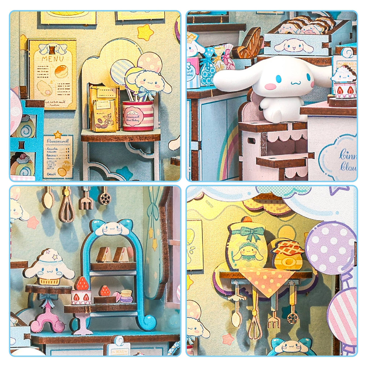Cinnamoroll Cloud Bakery - DIY Book Nook Kit