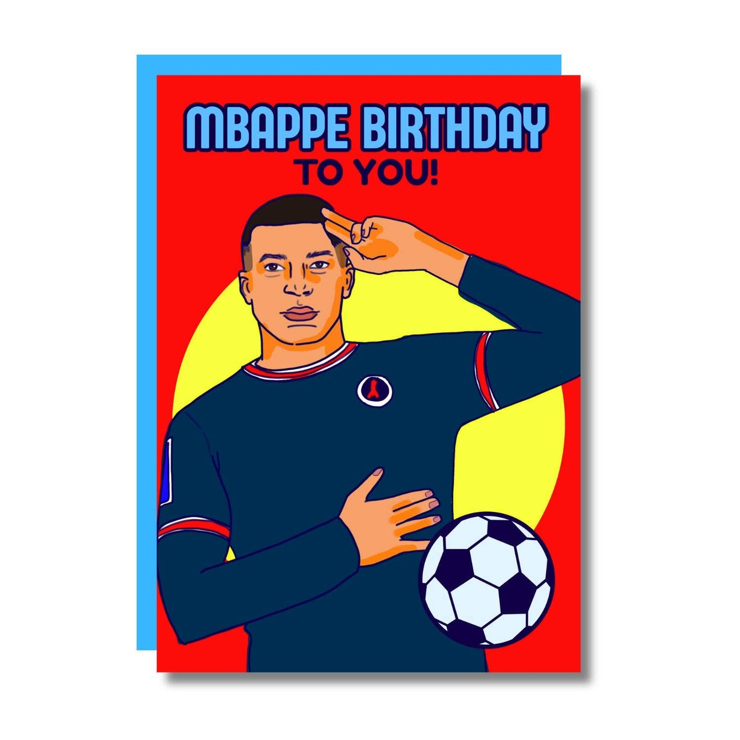 Mbappe Birthday to You Soccer Greeting Card